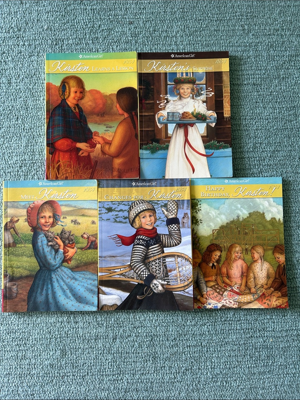 American Girl Kirsten Book Collection
